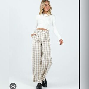 Plaid pants